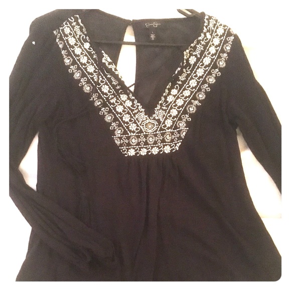 Jessica Simpson Embroidered Top - Picture 1 of 3